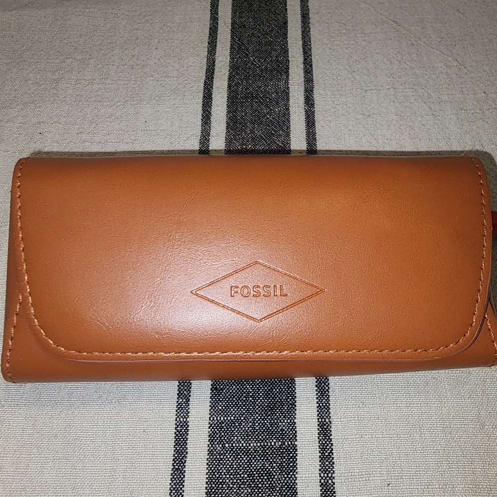 Fossil Leather Eyeglass Case